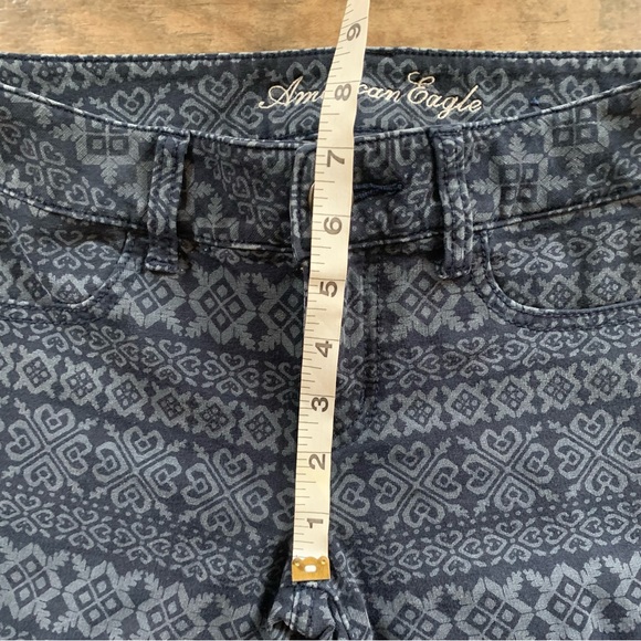 American Eagle western print jeggings - Picture 5 of 9